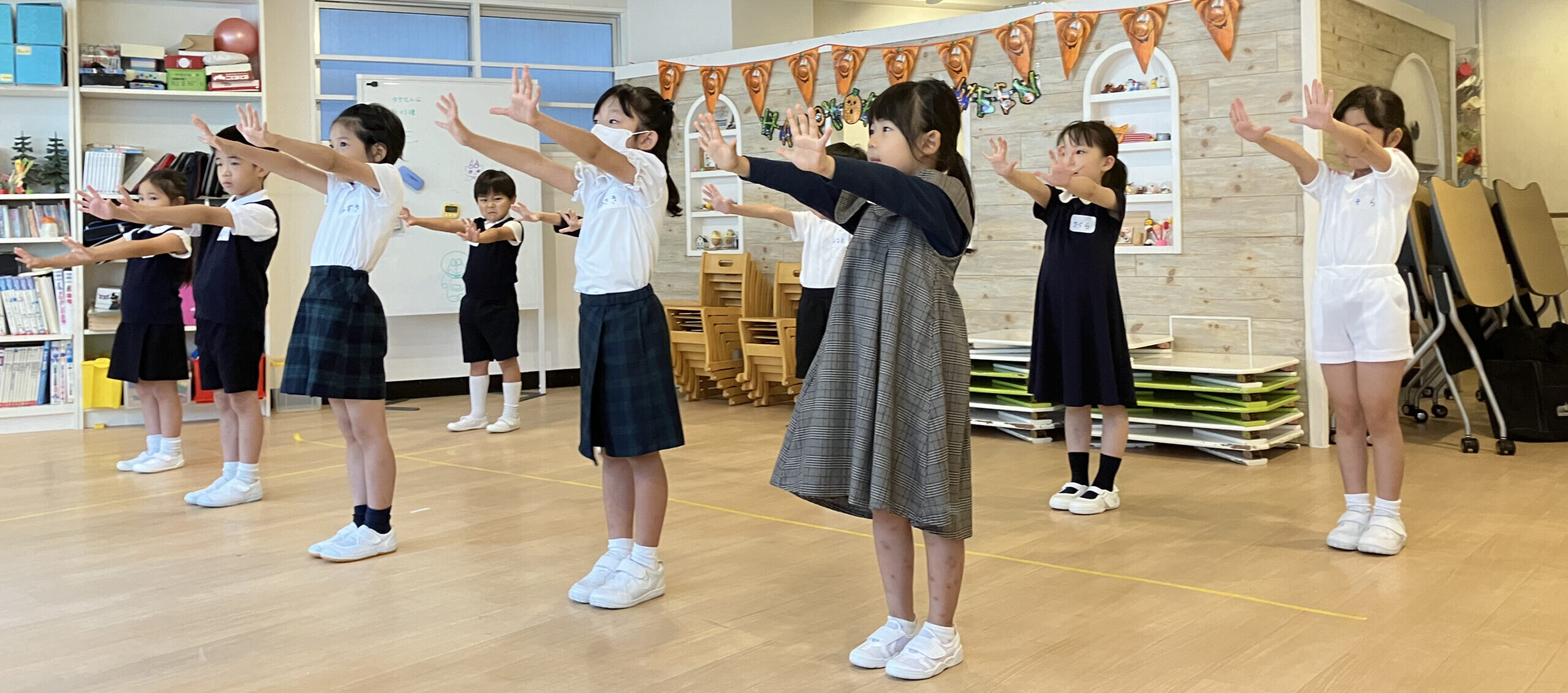 行動観察授業風景