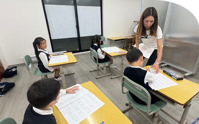 一条校インターコース授業風景